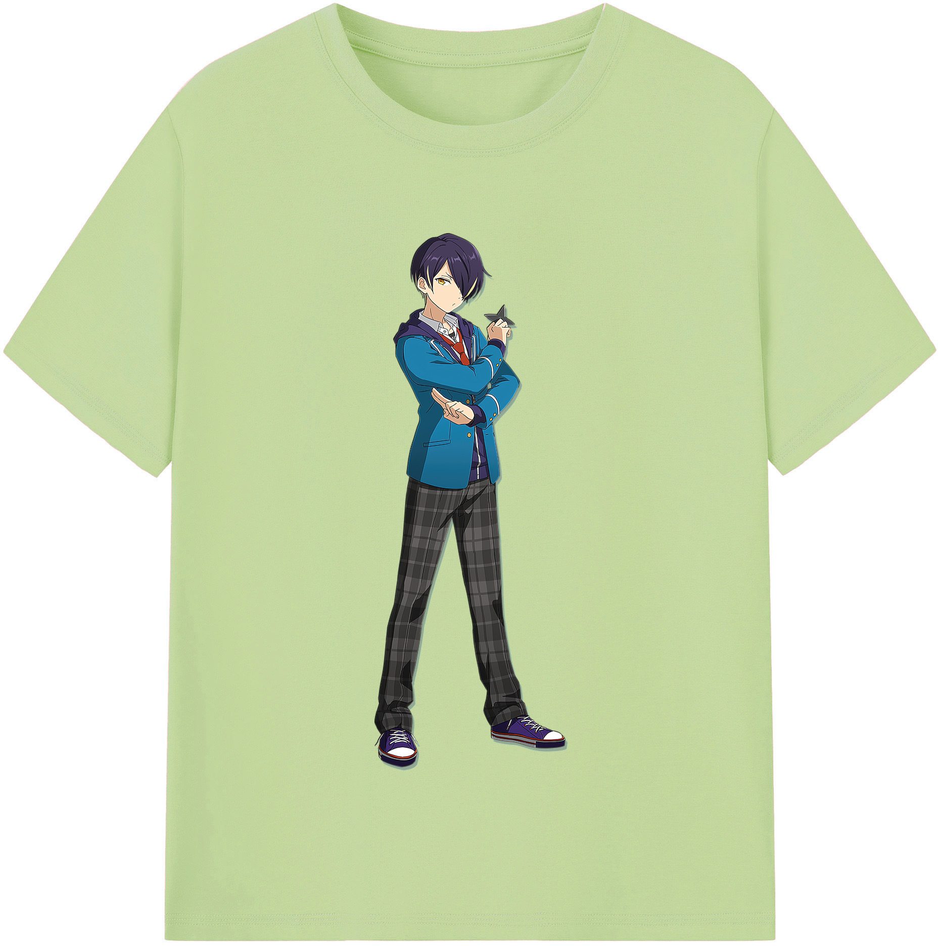 （画像用） あんさんぶるスターズ! Ensemble Stars 綿100％半袖Tシャツ（フロントプリント）